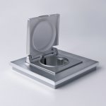 Рамка на 1 пост (алюминий) W0011706 Werkel