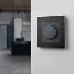 Рамка на 1 пост (черный алюминий) W0011708 Werkel