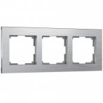 Рамка на 3 поста (алюминий) W0031706 Werkel