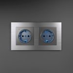 Рамка на 2 поста (алюминий) W0021706 Werkel