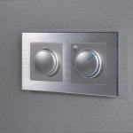 Рамка на 2 поста (алюминий) W0021706 Werkel