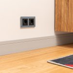 Рамка на 2 поста (серый,стекло) W0021115 Werkel