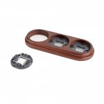 Рамка на 3 поста (итальянский орех) Werkel W0035225