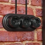 Рамка на 3 поста (венге) Werkel W0035226