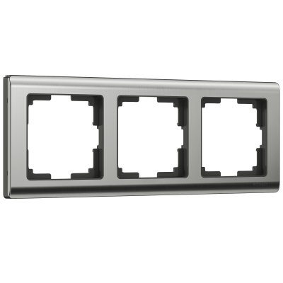 

Рамка на 3 поста (глянцевый никель) W0031602 Werkel, W0031602