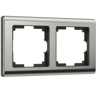 

Рамка на 2 поста (глянцевый никель) W0021602 Werkel, W0021602