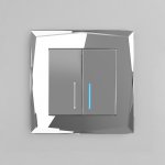 Рамка на 1 пост (зеркальный) W0011220 Werkel