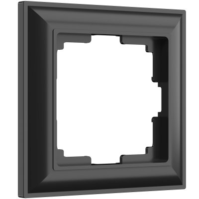 

Рамка на 1 пост (черный матовый) W0012208 Werkel, W0012208
