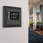 Рамка на 1 пост (черный матовый) W0012208 Werkel