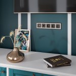 Накладка для USB розетки (бронзовый) Werkel W1179512