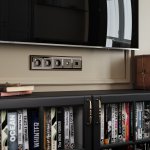 Накладка для USB розетки (бронзовый) Werkel W1179512