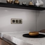 Накладка для диммера (бронзовый) Werkel W1149012