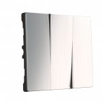 Набор клавиш для выключателя трехклавишного (глянцевый никель) Werkel W1139002