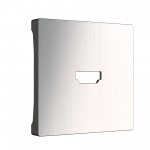 W1196002/ Накладка для розетки HDMI (глянцевый никель) W1196002