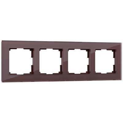 

Рамка на 4 поста (мокко) Werkel W0041118, W0041118