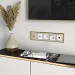 ТВ-розетка оконечная (белая) W1183001 Werkel