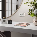 Розетка двойная с заземлением (белая) W1172001 Werkel