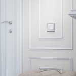 Выключатель трехклавишный (белый) Werkel W1130001