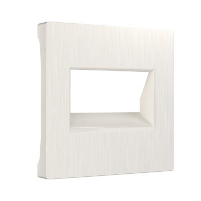 Накладка для двойной розетки Еthernet RJ-45 (перламутровый рифленый) Werkel W1191113 Накладка для двойной розетки Еthernet RJ-45 (перламутровый рифленый) Werkel W1191113