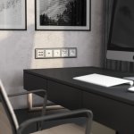 Телефонная розетка RJ-11 (перламутровый рифленый) Werkel W1182013