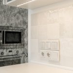 Розетка с заземлением и шторками (перламутровый рифленый) W1171113 Werkel