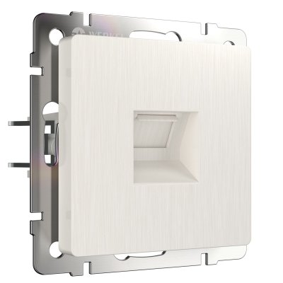 

Розетка Ethernet RJ-45 (перламутровый рифленый) W1181013 Werkel, W1181013
