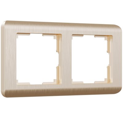 Рамка на 2 поста (шампань) W0022111 Werkel