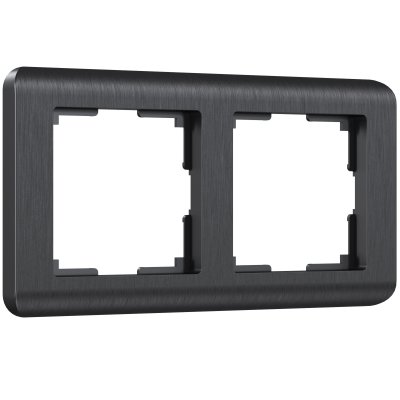 

Рамка на 2 поста (графит) W0022104 Werkel, W0022104
