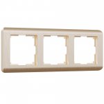 Рамка на 3 поста (шампань) W0032111 Werkel