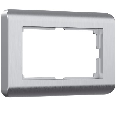 

Рамка для двойной розетки (серебряный) W0082106 Werkel, W0082106
