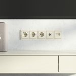 Рамка на 5 постов (слоновая кость, basic) W0052003 Werkel