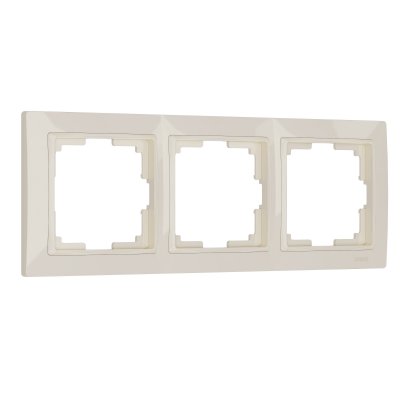 

Рамка на 3 поста (слоновая кость, basic) W0032003 Werkel, W0032003