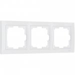 Рамка на 3 поста (белый, basic) W0032001 Werkel