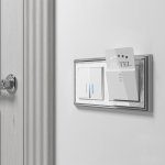 Рамка на 2 поста (хром/белый) W0021431 Werkel