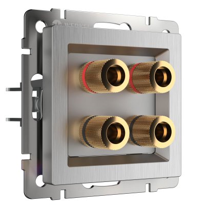 

Акустическая розетка (cеребряный рифленый) W1185009 Werkel, W1185009