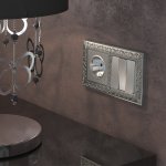 Розетка с заземлением и шторками (cеребряный рифленый) W1171109 Werkel