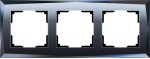 Рамка на 3 поста (черный) W0031208 Werkel