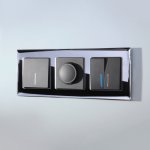 Рамка на 3 поста (черный) W0031208 Werkel