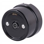 ТВ розетка  черный Ретро W5683008