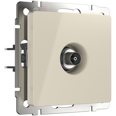 

ТВ розетка проходная (слоновая кость) W1184003 Werkel, W1184003