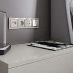 Розетка двойная Ethernet RJ-45 (слоновая кость) Werkel W1181103