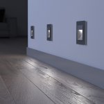 Встраиваемая LED подсветка (серебряный) W1154106 Werkel