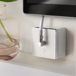 ТВ-розетка оконечная Gallant (слоновая кость) Werkel W5083003