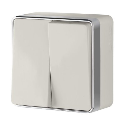 

Выключатель двухклавишный Gallant (слоновая кость) W5020003 Werkel, W5020003