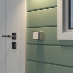 Выключатель одноклавишный влагозащищенный Gallant (слоновая кость) Werkel W5010203