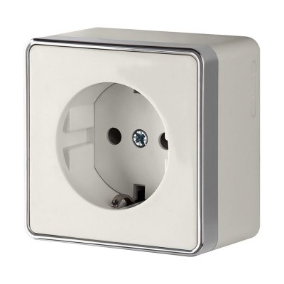 

Розетка с заземлением и шторками Gallant (слоновая кость) Werkel W5071103, W5071103