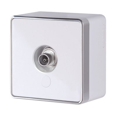 ТВ-розетка оконечная Gallant (белый) Werkel W5083001 ТВ-розетка оконечная Gallant (белый) Werkel W5083001