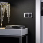 Перекрестный переключатель одноклавишный (черный матовый) W1113008 Werkel