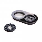 Рамка на 2 поста (Черный) Werkel W0025108