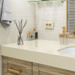 Рамка для двойной розетки (слоновая кость/золото) W0081932 Werkel